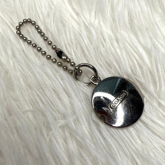 Coach Metal Circle Replacement Hangtag Hang Tag Bag Charm - Picture 2 of 2